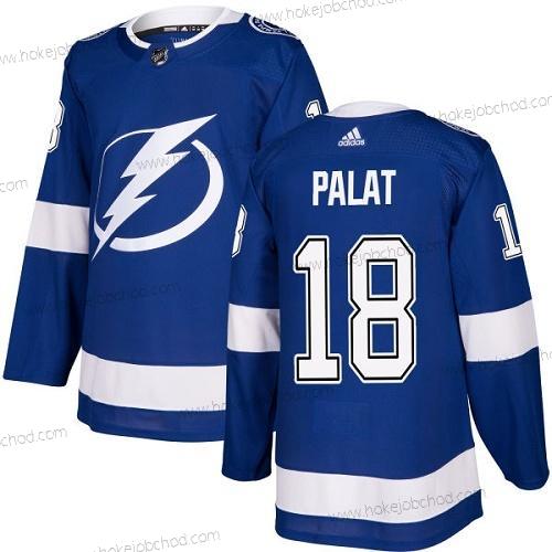 Adidas Muž Tampa Bay Lightning #18 Ondrej Palat Modrý Domácí Autentické Sešitý NHL Dres