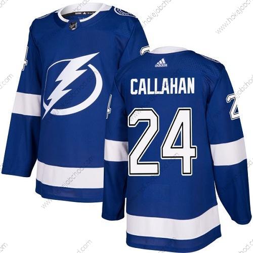 Adidas Muž Tampa Bay Lightning #24 Ryan Callahan Modrý Domácí Autentické Sešitý NHL Dres