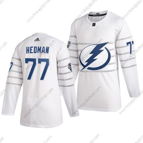 Adidas Muž Tampa Bay Lightning #77 Victor Hedman Bílý 2020 NHL All-Star Game Dres