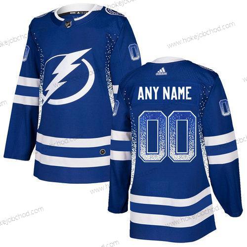 Adidas Muž Tampa Bay Lightning Přizpůsobené Modrý Dres