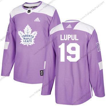 Adidas Muž Toronto Maple Leafs #19 Joffrey Lupul Nachový Autentické Bojuje proti rakovině Sešitý NHL Dres