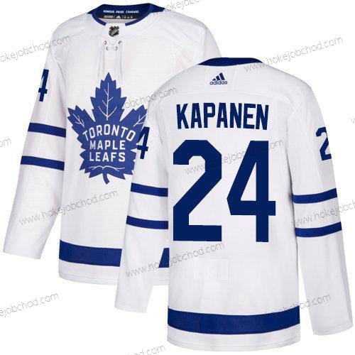 Adidas Muž Toronto Maple Leafs #24 Kasperi Kapanen Bílý Venkovní Autentické Dres