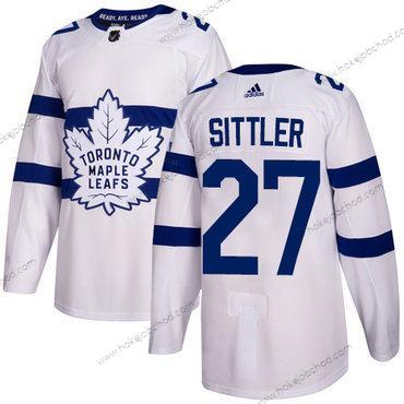 Adidas Muž Toronto Maple Leafs #27 Darryl Sittler Bílý Autentické 2018 Stadium Series Sešitý NHL Dres