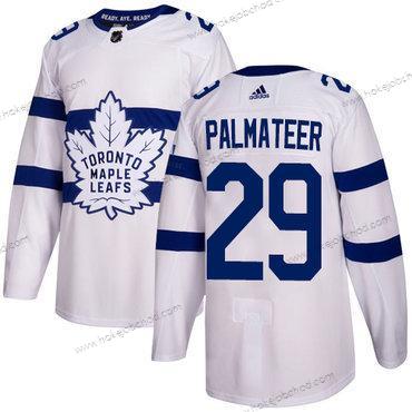 Adidas Muž Toronto Maple Leafs #29 Mike Palmateer Bílý Autentické 2018 Stadium Series Sešitý NHL Dres