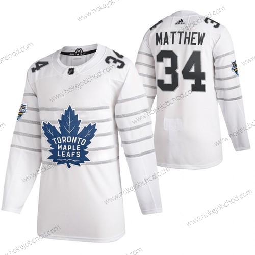 Adidas Muž Toronto Maple Leafs #34 Auston Matthews Bílý 2020 NHL All Star Game Dres