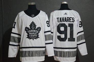 Adidas Muž Toronto Maple Leafs 91 John Tavares Bílý 2019 NHL All-Star Dres