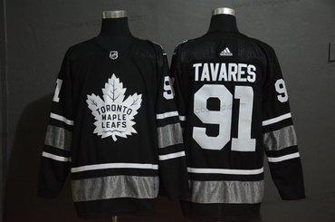 Adidas Muž Toronto Maple Leafs 91 John Tavares Černá 2019 NHL All-Star Dres