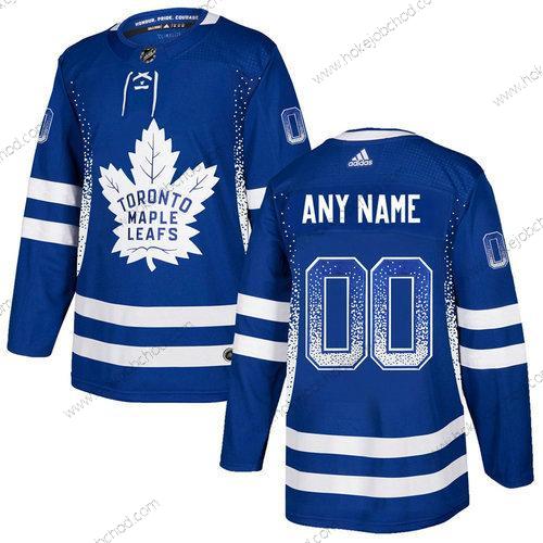 Adidas Muž Toronto Maple Leafs Přizpůsobené Modrý Dres