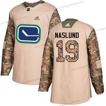 Adidas Muž Vancouver Canucks #19 Markus Naslund Camo Autentické 2017 Veterans Day Sešitý NHL Dres