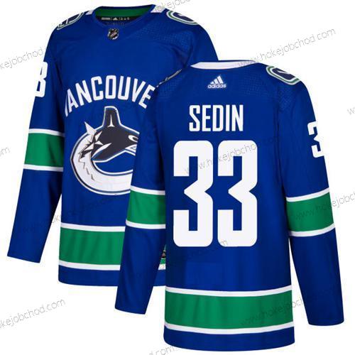 Adidas Muž Vancouver Canucks #33 Henrik Sedin Modrý Domácí Autentické Sešitý NHL Dres