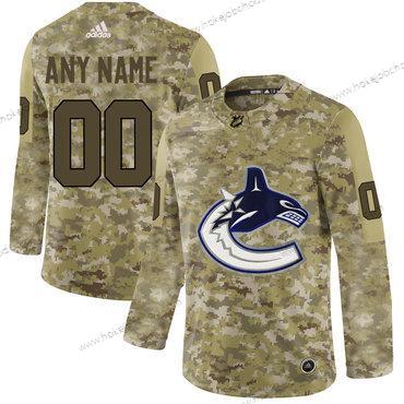 Adidas Muž Vancouver Canucks Přizpůsobené Camo Dres