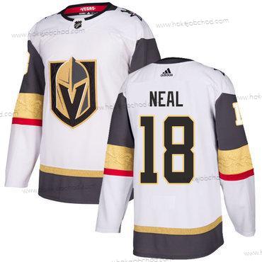 Adidas Muž Vegas Golden Knights #18 James Neal Bílý Road Autentické Sešitý NHL Dres