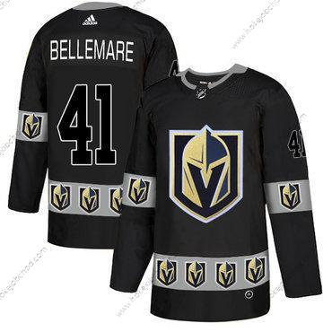 Adidas Muž Vegas Golden Knights #41 Pierre-Edouard Bellemare Černá Tým Logos Dres