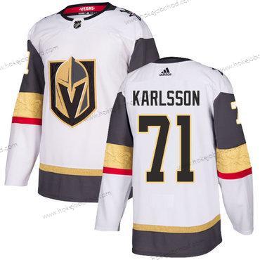 Adidas Muž Vegas Golden Knights #71 William Karlsson Bílý Road Autentické Sešitý NHL Dres