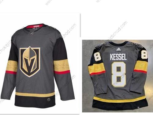 Adidas Muž Vegas Golden Knights #8 Phil Kessel Šedá NHL Domácí Dres