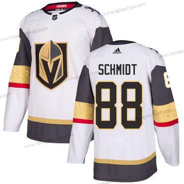 Adidas Muž Vegas Golden Knights #88 Nate Schmidt Bílý Road Autentické Sešitý NHL Dres