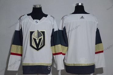 Adidas Muž Vegas Golden Knights Prázdný Bílý 2017-2018 Hokejový Sešitý NHL Dres