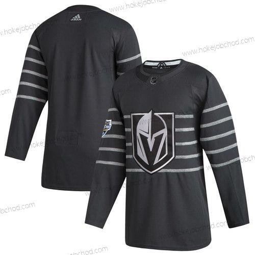 Adidas Muž Vegas Golden Knights Prázdný Šedá 2020 NHL All-Star Game Dres