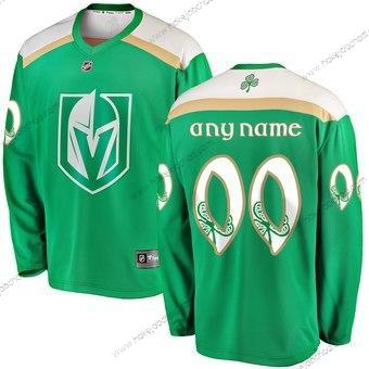 Adidas Muž Vegas Golden Knights Přizpůsobené Zelená 2019 St. Patrick’S Day Dres