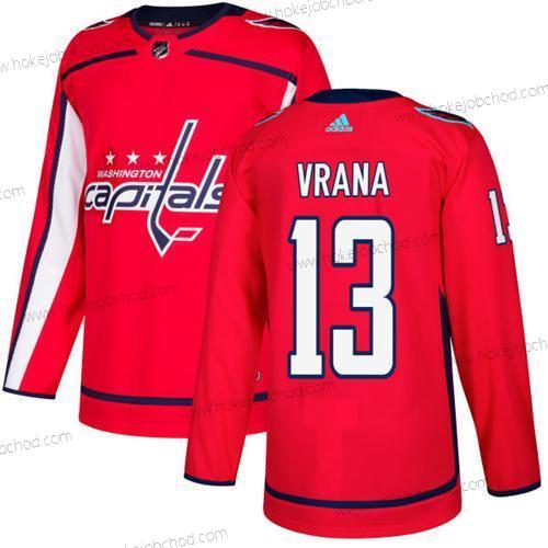 Adidas Muž Washington Capitals #13 Jakub Vrana Červené Domácí Autentické Sešitý NHL Dres