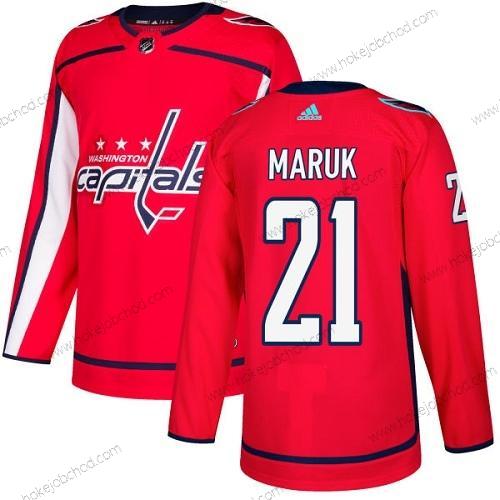 Adidas Muž Washington Capitals #21 Dennis Maruk Červené Domácí Autentické Sešitý NHL Dres