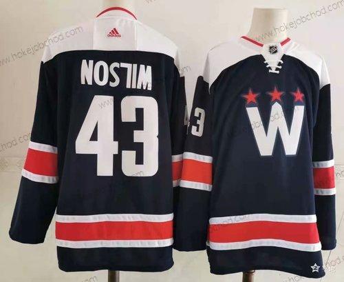 Adidas Muž Washington Capitals #43 Tom Wilson New Námořnictvo Modrý Sešitý NHL Dres