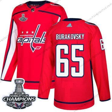 Adidas Muž Washington Capitals #65 Andre Burakovsky Červené Domácí Autentické Stanley Cup Final Champions Sešitý NHL Dres