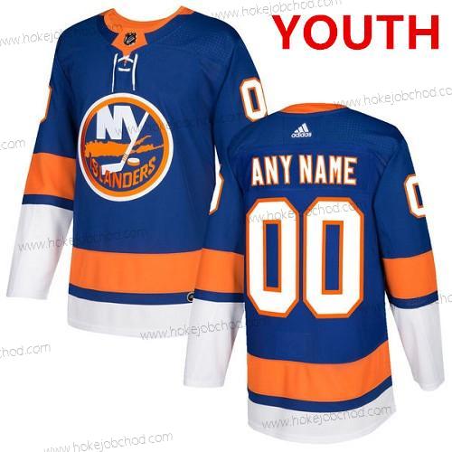 Adidas New York Islanders Přizpůsobené Autentické Royal Modrý Domácí NHL Dres