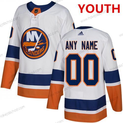 Adidas New York Islanders Přizpůsobené NHL Autentické Bílý Dres