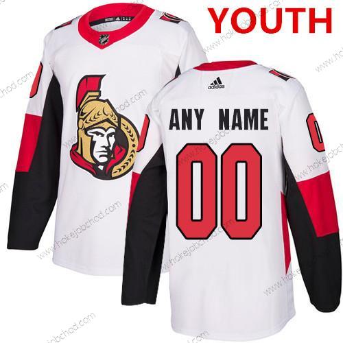 Adidas Ottawa Senators Přizpůsobené NHL Autentické Bílý Dres