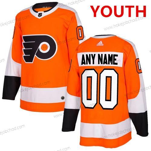 Adidas Philadelphia Flyers Přizpůsobené Autentické Oranžová Domácí NHL Dres