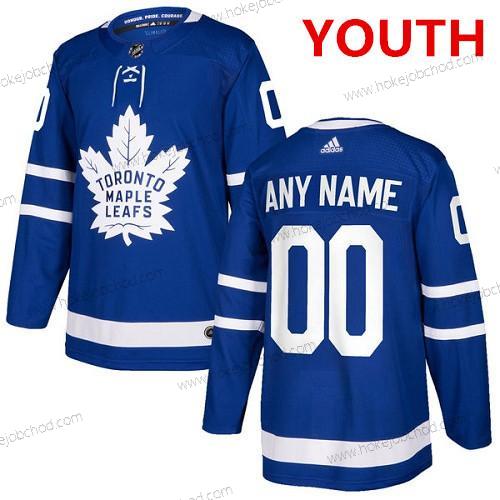 Adidas Toronto Maple Leafs Přizpůsobené Autentické Royal Modrý Domácí NHL Dres