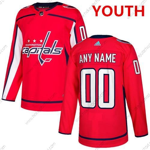 Adidas Washington Capitals Přizpůsobené Autentické Červené Domácí NHL Dres