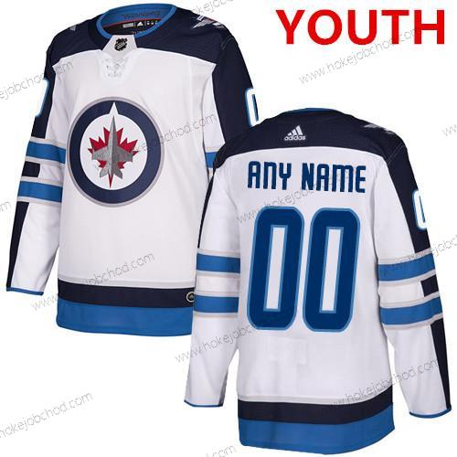 Adidas Winnipeg Jets Přizpůsobené NHL Autentické Bílý Dres