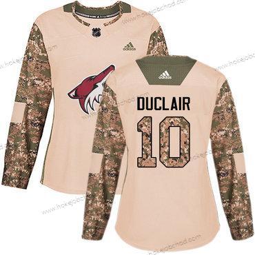 Adidas Žena Arizona Coyotes #10 Anthony Duclair Camo Autentické 2017 Veterans Day Sešitý NHL Dres