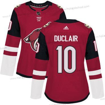 Adidas Žena Arizona Coyotes #10 Anthony Duclair Červené Domácí Autentické Sešitý NHL Dres