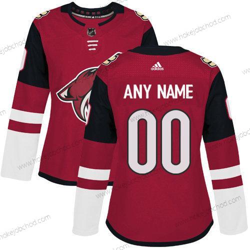 Adidas Žena Arizona Coyotes Přizpůsobené Autentické Červené Domácí NHL Dres