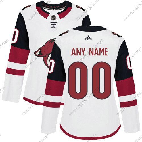 Adidas Žena Arizona Coyotes Přizpůsobené Bílý Autentické NHL Dres