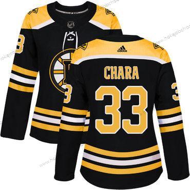 Adidas Žena Boston Bruins #33 Zdeno Chara Černá Domácí Autentické Sešitý NHL Dres