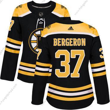 Adidas Žena Boston Bruins #37 Patrice Bergeron Černá Domácí Autentické Sešitý NHL Dres