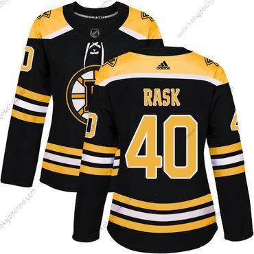 Adidas Žena Boston Bruins #40 Tuukka Rask Černá Domácí Autentické Sešitý NHL Dres