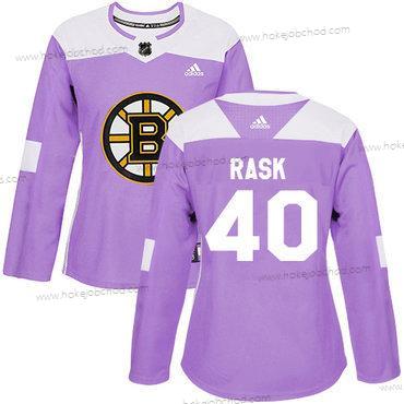 Adidas Žena Boston Bruins #40 Tuukka Rask Nachový Autentické Bojuje proti rakovině Sešitý NHL Dres