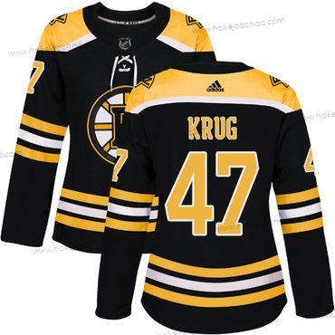 Adidas Žena Boston Bruins #47 Torey Krug Černá Domácí Autentické Sešitý NHL Dres