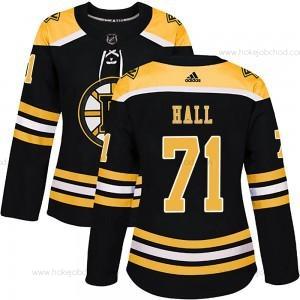 Adidas Žena Boston Bruins #71 Taylor Hall Černá Autentické Domácí Dres