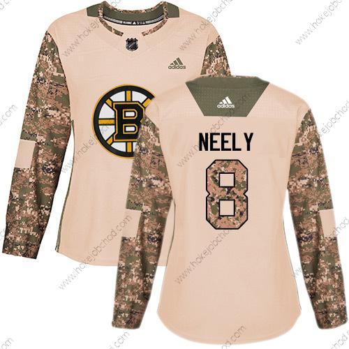 Adidas Žena Boston Bruins #8 Cam Neely Camo Autentické 2017 Veterans Day Sešitý NHL Dres