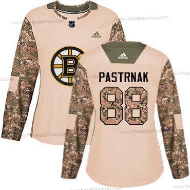 Adidas Žena Boston Bruins #88 David Pastrnak Camo Autentické 2017 Veterans Day Sešitý NHL Dres