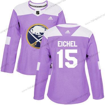 Adidas Žena Buffalo Sabres #15 Jack Eichel Nachový Autentické Bojuje proti rakovině Sešitý NHL Dres