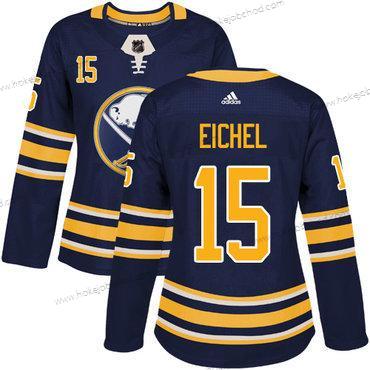 Adidas Žena Buffalo Sabres #15 Jack Eichel Námořnictvo Modrý Domácí Autentické Sešitý NHL Dres