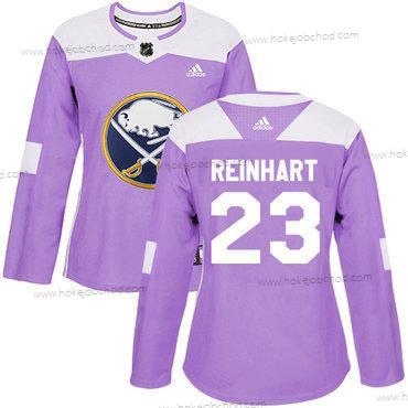 Adidas Žena Buffalo Sabres #23 Sam Reinhart Nachový Autentické Bojuje proti rakovině Sešitý NHL Dres