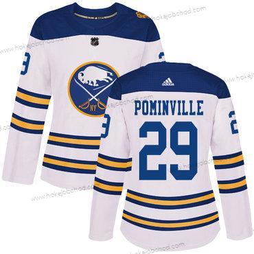 Adidas Žena Buffalo Sabres #29 Jason Pominville Bílý Autentické 2018 Zimní Klasický Sešitý NHL Dres